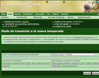 Modalidades adicionales para cambio de temporada
