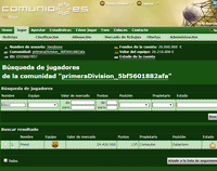 Búsqueda de jugadores